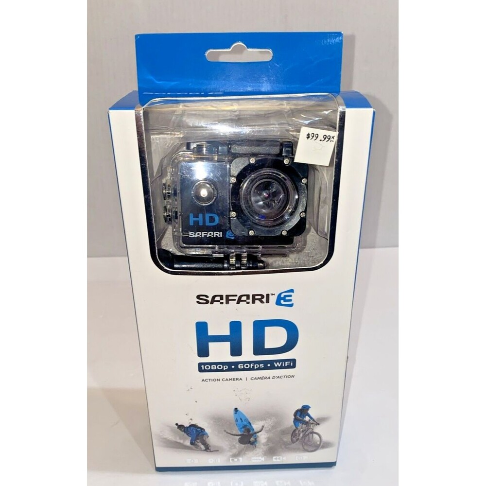 SAFARI WIFI Action Camera 3 HD 1080P 60FPS New w/box Optex